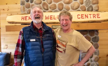 Rob Heming (L), Steve Heming (R)