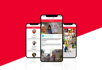 Weemarkable phone app banner red