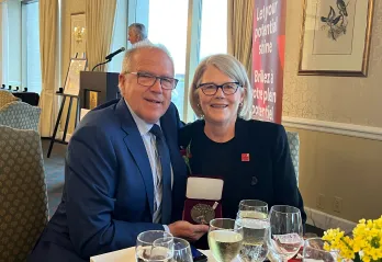 Brenda Flaherty one of 12 outstanding Canadians appointed to the YMCA Fellowship of Honour