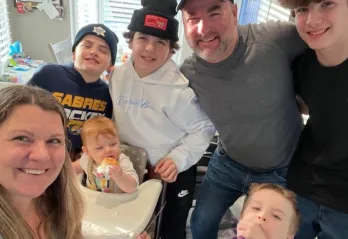 Martha and her family