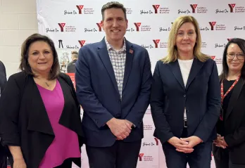 MPP Natalie Pierre OTF Volunteer Grant 2026 event Ron Edwards with SLT team