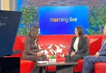 Genevieve Hladysh from the YMCA, and Dr. George Ioannidis from the Geras Centre for Aging Research