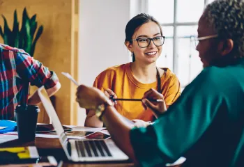 young person receiving tutoring support