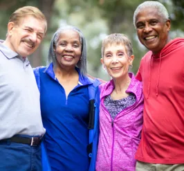 Seniors in a group
