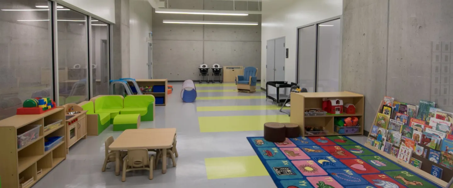 Child Minding with toys, books and children's furniture