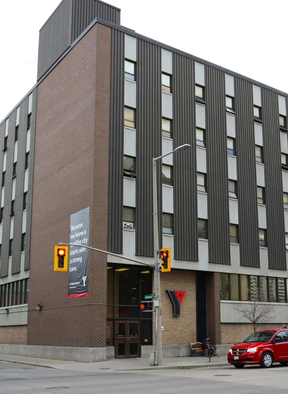 Exterior of the Hamilton Downtown Family YMCA