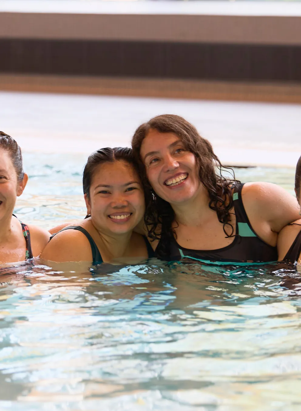 Group of people doing Aquafit