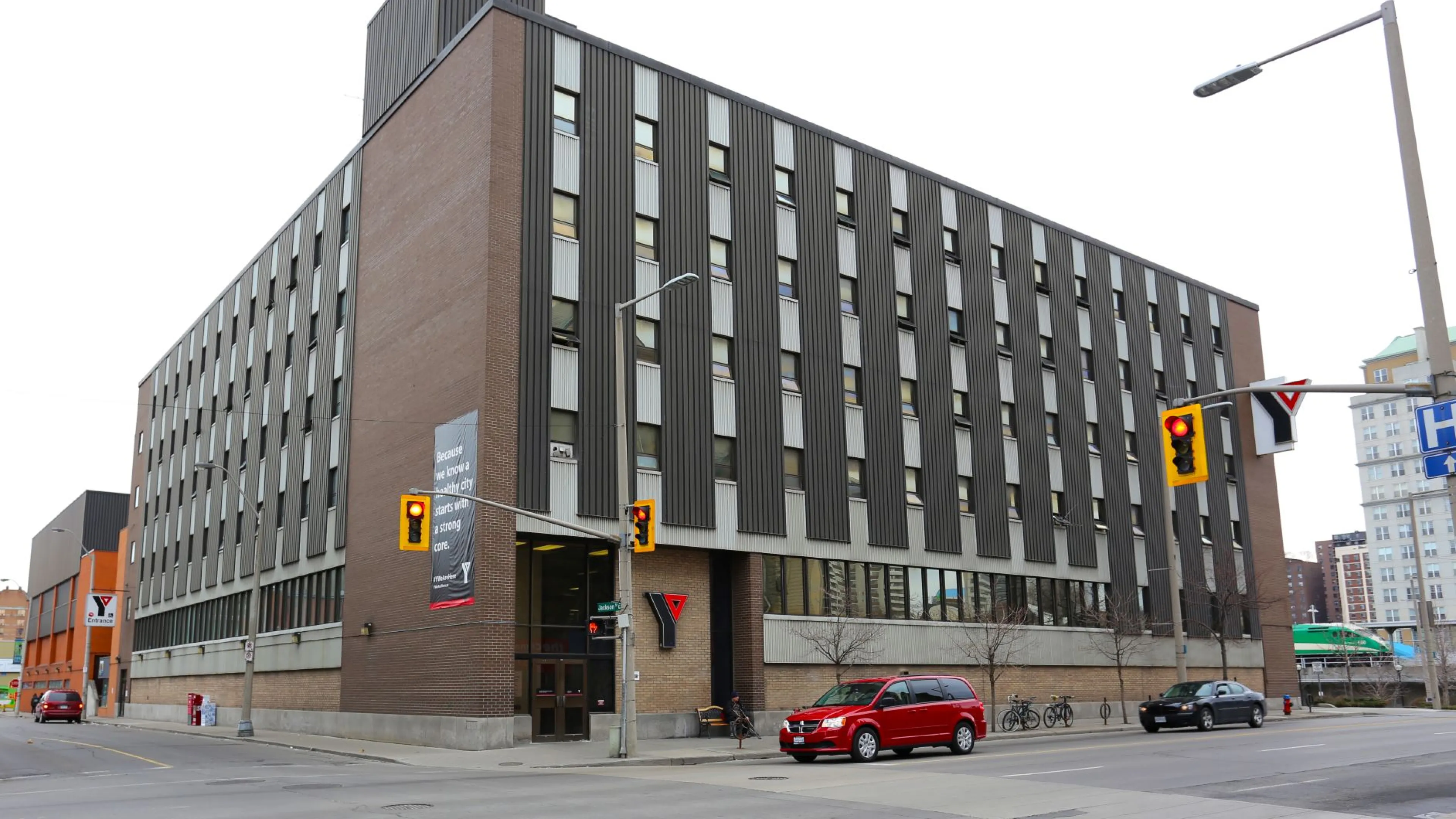 Exterior of the Hamilton Downtown Family YMCA