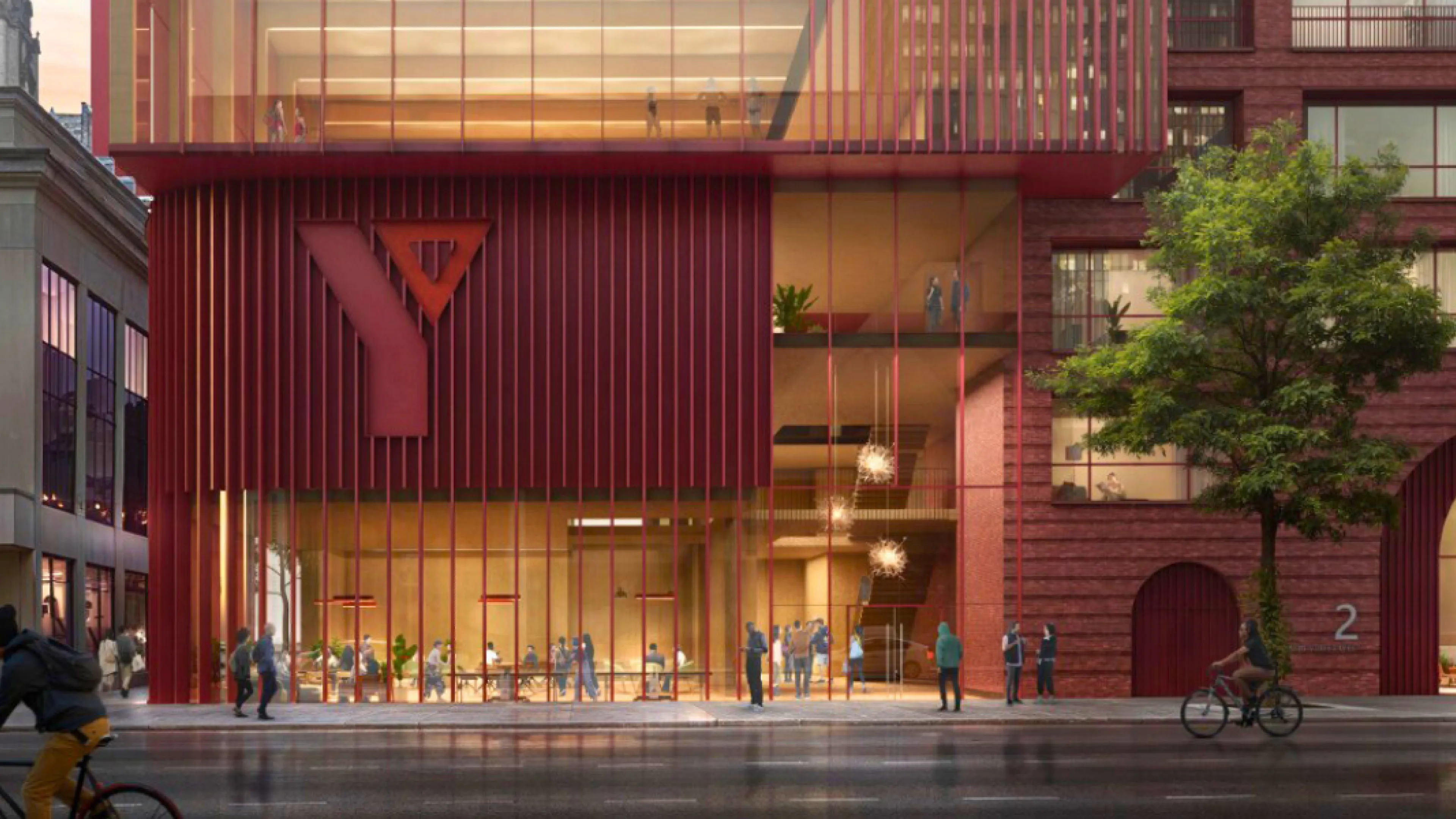 New Downtown Hamilton YMCA Rendering