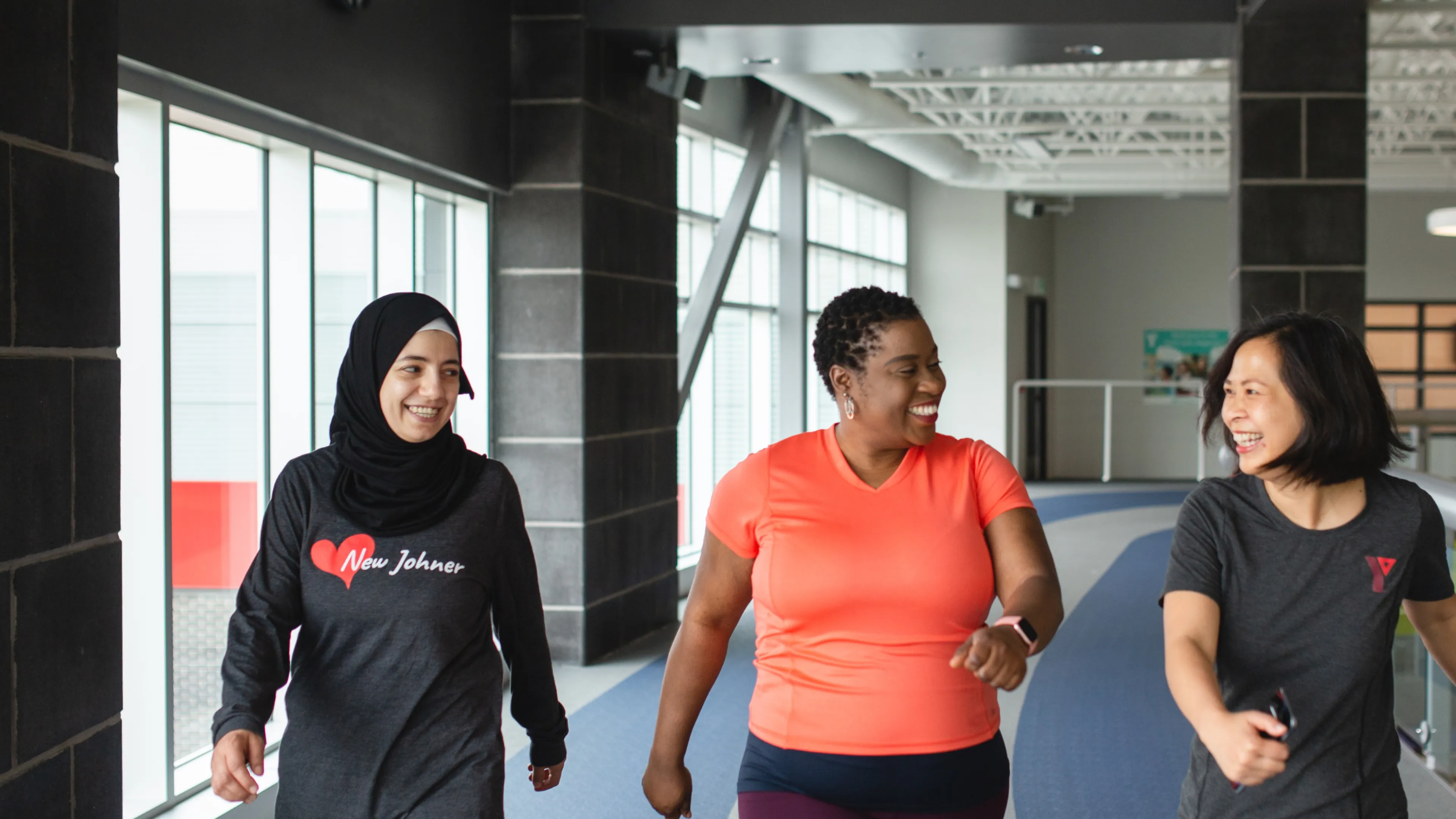 Group of women walking