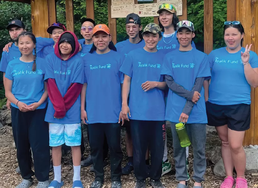 Inuit youth at YMCA Wanakita