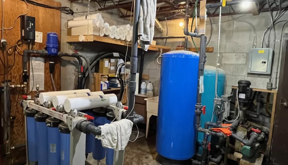 water treatment setup
