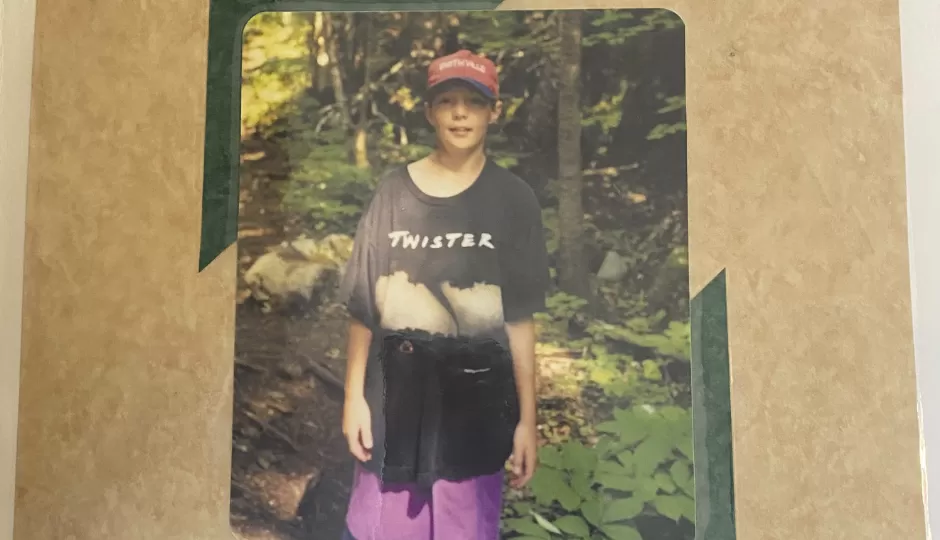 vinatge photo of young boy