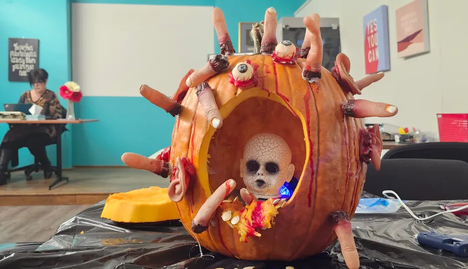 scary pumpkin