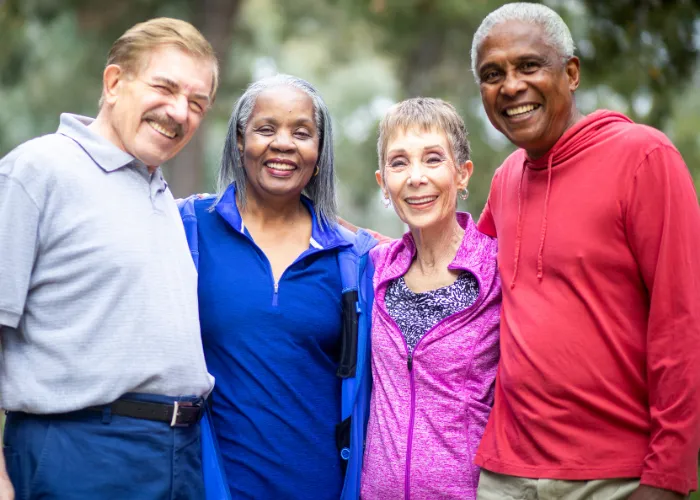 Seniors in a group