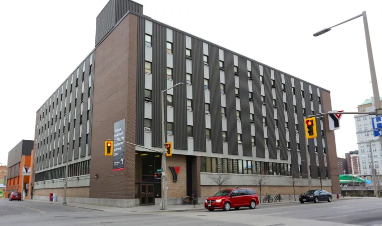 Exterior of the Hamilton Downtown Family YMCA