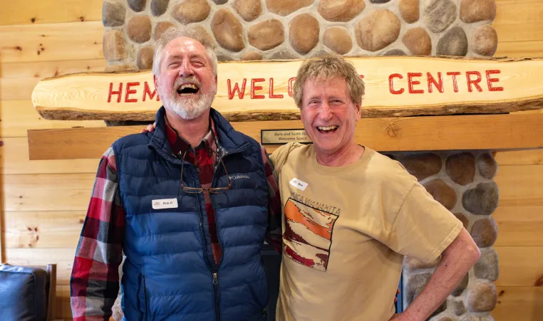 Rob Heming (L), Steve Heming (R)