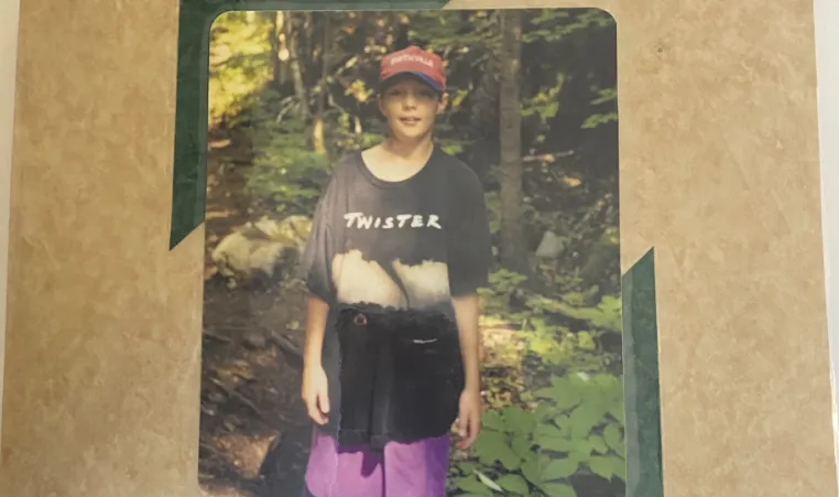 vinatge photo of young boy