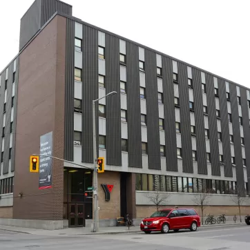 Exterior of the Hamilton Downtown Family YMCA