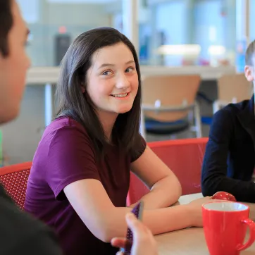 Group of youth smiling and laughing