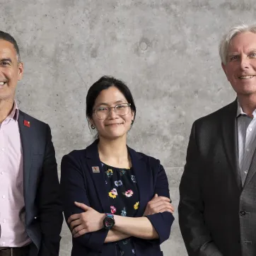 YMCA CEO with past and new board chair