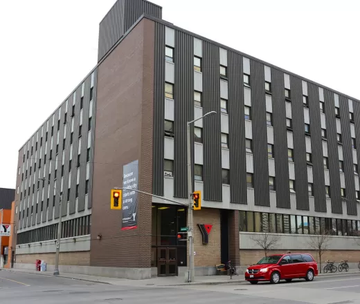 Exterior of the Hamilton Downtown Family YMCA