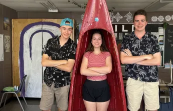 Cameron, Julia, and Jack - Westmount Secondary Students 2025