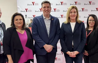 MPP Natalie Pierre OTF Volunteer Grant 2026 event Ron Edwards with SLT team