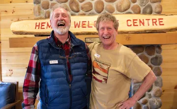 Rob Heming (L), Steve Heming (R)