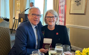 Brenda Flaherty one of 12 outstanding Canadians appointed to the YMCA Fellowship of Honour